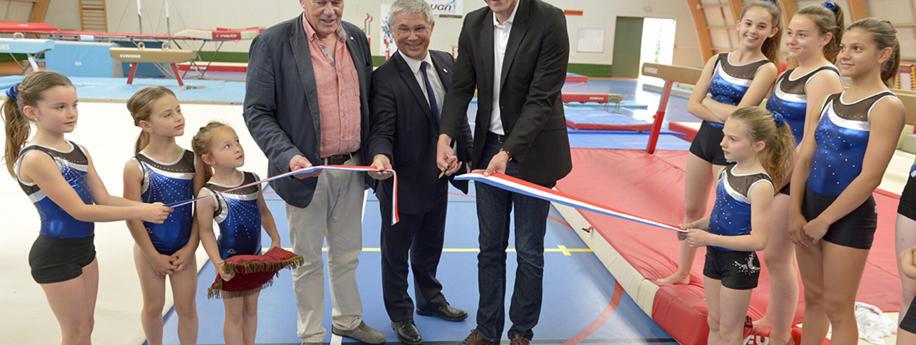 Inauguration de la Salle de gymnastique du Pontreau