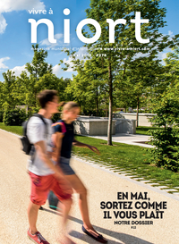 couverture Magazine vivre à niort : Numéro de mai 2018