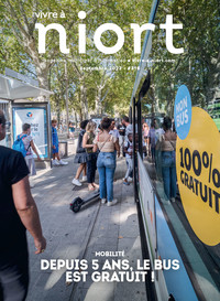 couverture Magazine vivre à niort : Numéro de septembre 2022