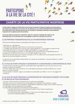Couverture Charte des vies participatives