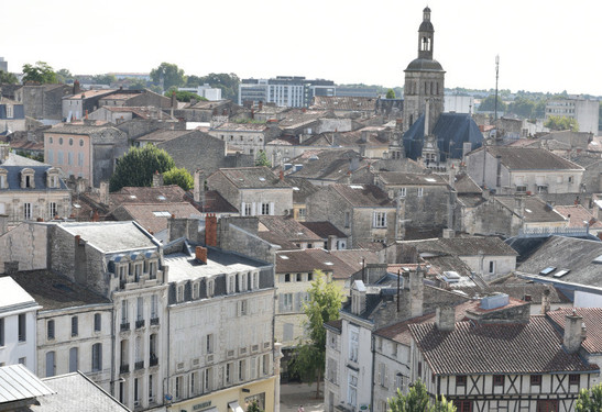 Niort depuis le Donjon