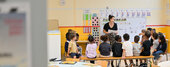 Rentree des classes a l'ecole primaire Paul Bert