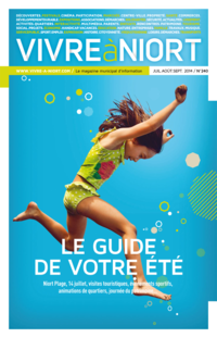 couverture Magazine vivre à niort : Ete 2014