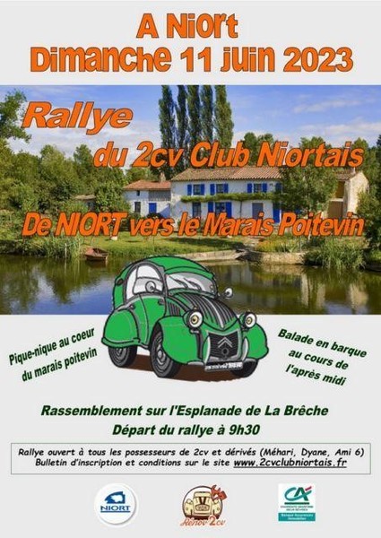 Rallye du 2CV Club Niortais