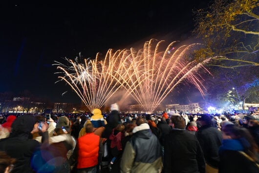 Festivites de Noel en centre ville Niort c'est Noel 2023