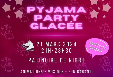 illustration de la manifestation Patinoire : Soirée pyjama party glacée