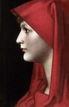 Artiste inconnu, Fabiola, vers 1885, copie du tableau désormais perdu de Jean-Jacques Henner ©Heritage-Images/The Print Collector/akg-images