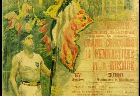 Illustration Exposition - "Les Deux-Sèvres sur le Podium - Histoire du sport en Deux-Sèvres du XIXe siècle à nos jours" - 