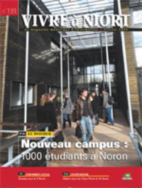 couverture Magazine vivre à niort : Numéro de février 2009