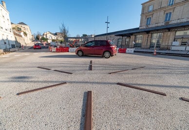 Chantier Gare Niort Atlantique cote Ouest