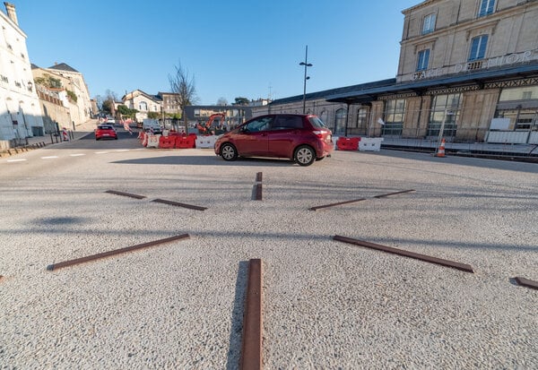 Chantier Gare Niort Atlantique cote Ouest