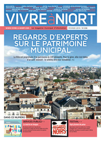 couverture Magazine vivre à niort : févr-14
