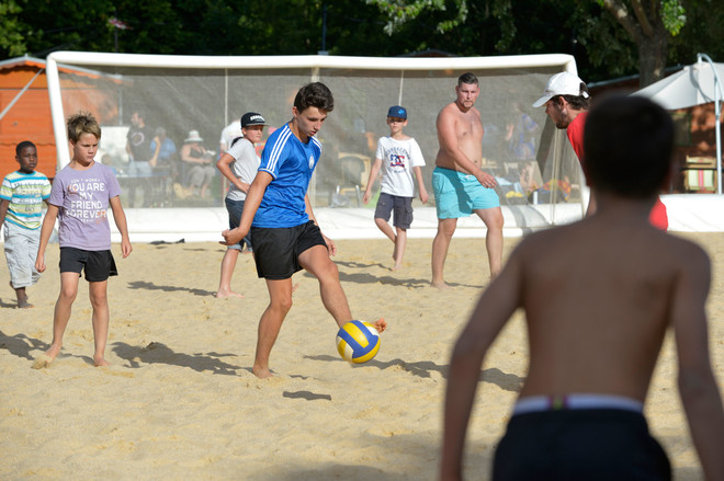 Niort Plage : Beach soccer
