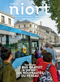 couverture Magazine vivre à niort : Numéro de septembre 2018
