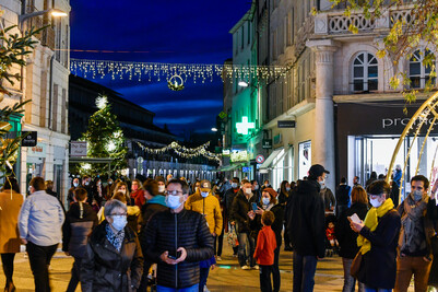 Lancement des illuminations de Noël à Niort