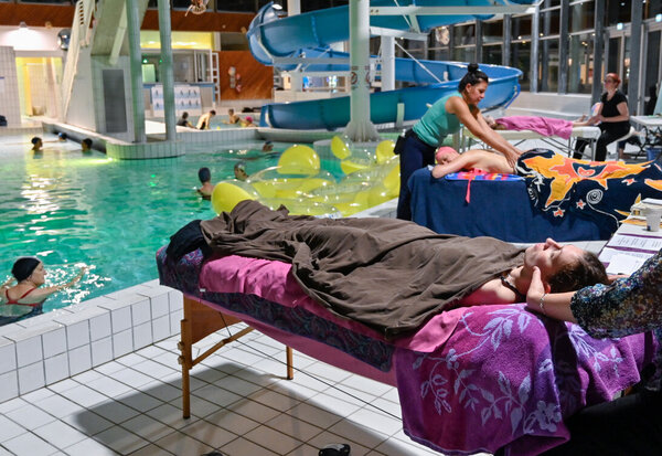 Soiree bien-etre au Centre aquatique Les Fraignes