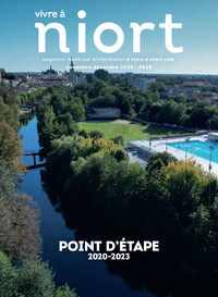 couverture Magazine vivre à niort : Vivre à Niort novembre/décembre 2023