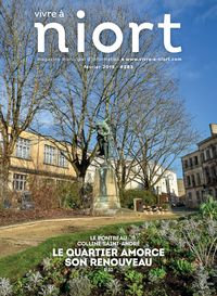 couverture Magazine vivre à niort : Numéro de février 2019