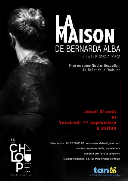 Théâtre : La Maison de Bernarda Alba