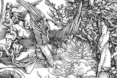 illustration de la manifestation Conférence sur l'Apocalypse de Dürer gravée par Henri Renaud