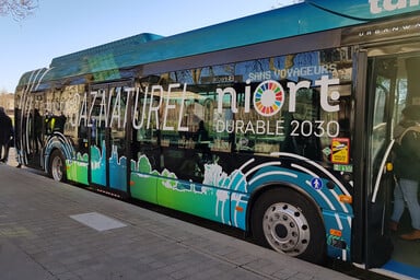 Les bus roulent au vert !