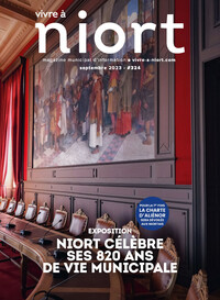couverture Magazine vivre à niort : Vivre à Niort septembre 2023