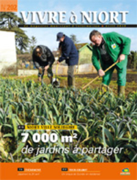 couverture Magazine vivre à niort : Numéro d'avril 2010