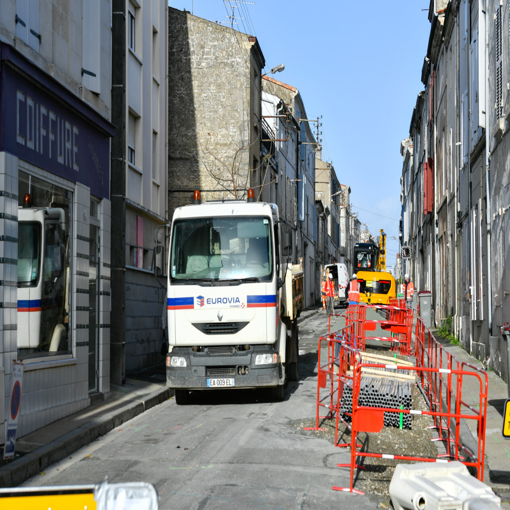 headerEnfouissement des reseaux electriques et telephoniques rue du Marechal Leclerc