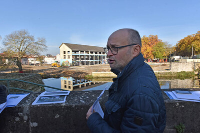 Michel Pailley, adjoint au maire de Niort, en charge notammentr du patrimoine naturel et de la biodiversité ©Bruno Derbord
