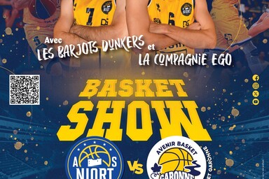 🏀 Basket NM2 : AS Niort Basket VS Garonne Avenir Basket