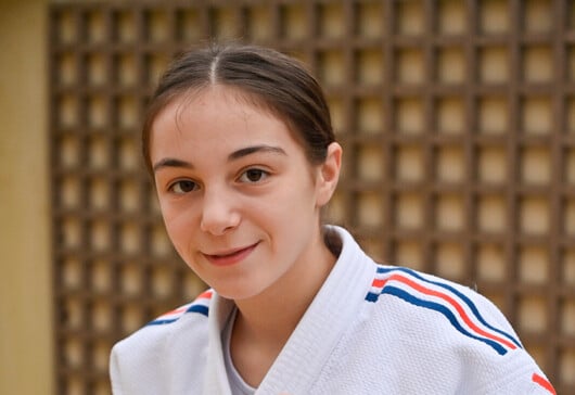 Alice Lopez Judokate porteuse de la flamme Olympique
