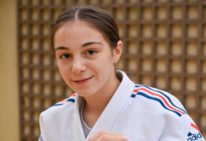 Alice Lopez Judokate porteuse de la flamme Olympique
