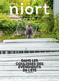 couverture Magazine vivre à niort : Numéro de juin 2017
