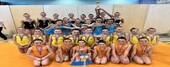 Gymnastes de l’association niortaise de gymnastique rythmique (ANGR) 