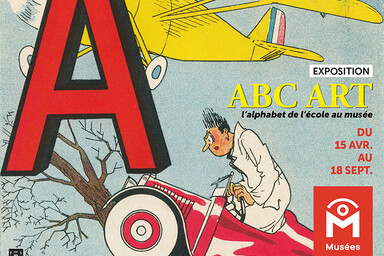 illustration de la manifestation Exposition: ABC ART, l'alphabet, de l'école au musée