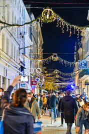 Lancement des illuminations de Noël à Niort