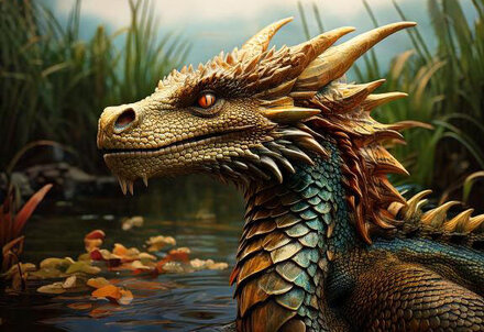 illustration de la manifestation Animation nature. Un dragon ! à Prahecq ?