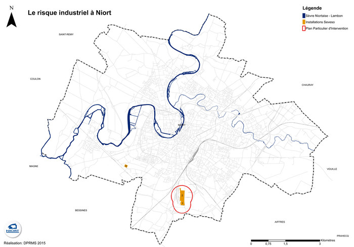 Plan des risques industriels à Niort