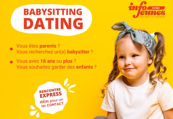 Affiche babysitting dating