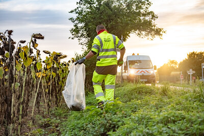 Nettoyage abords Vallon d'arty