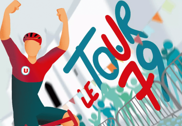 Affiche du Tour cycliste des Deux-Sèvres