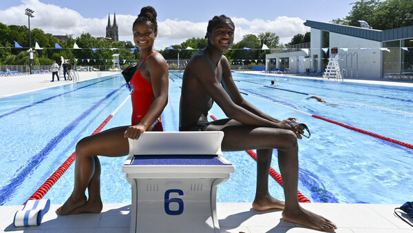 Deux nageurs du Cap Vert sélectionnés aux Jeux Olympiques à la piscine de Pré Leroy