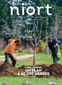 couverture Magazine vivre à niort : Numéro de d'avril 2021