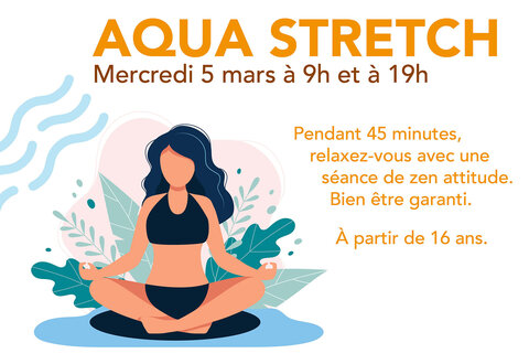 Illustration Aqua Stretch : une pause bien-être dans l’eau 🌊 - 