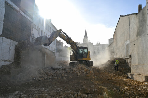 Chantier extension Niort Tech