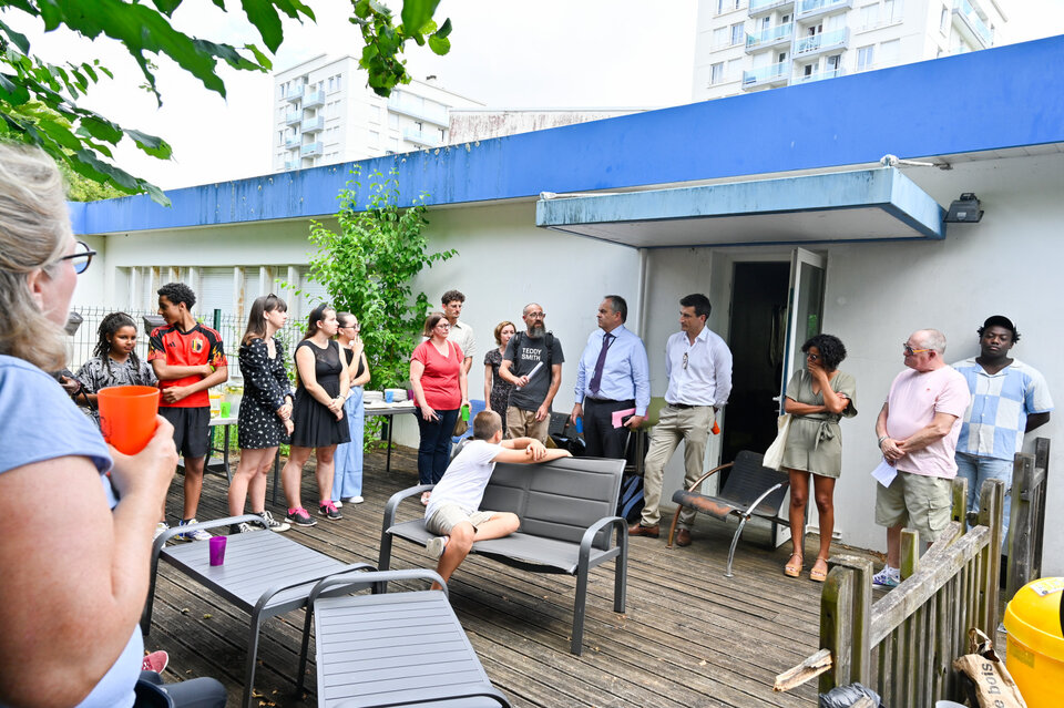 Chantier jeunesse des jeunes du quartier de la Tour Chabot