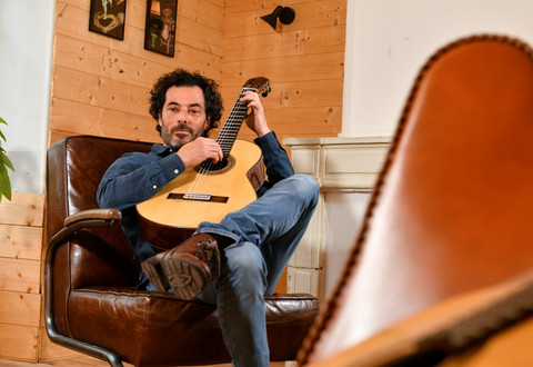 Olivier Fautrat musicien et professeur de guitare au conservatoire