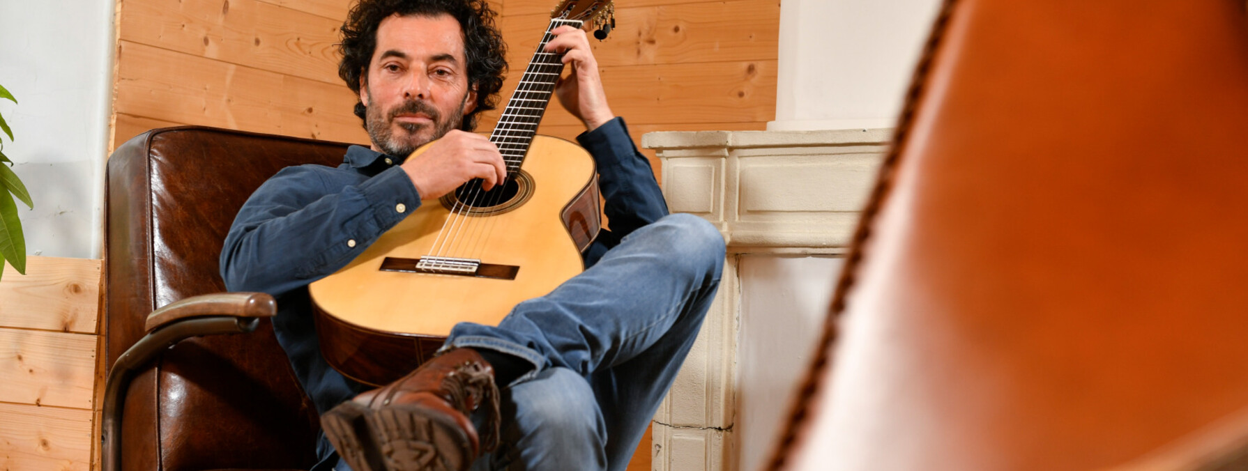 Olivier Fautrat musicien et professeur de guitare au conservatoire