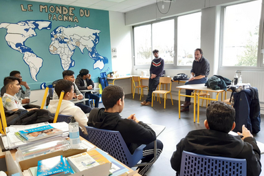 Rencontre à la cité scolaire Maurice Genevoix - Simone Signoret à Bressuire