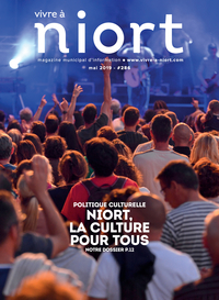 couverture Magazine vivre à niort : Numéro de mai 2019